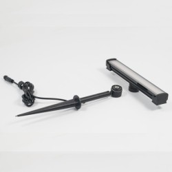 Set di 3 faretti da giardino a LED, orientabili con picchetto a terra 12VAC/DC 5,5W 3000K Set di 3 faretti da giardino a LED, orientabili con picchetto a terra 12VAC/DC 5,5W 3000K