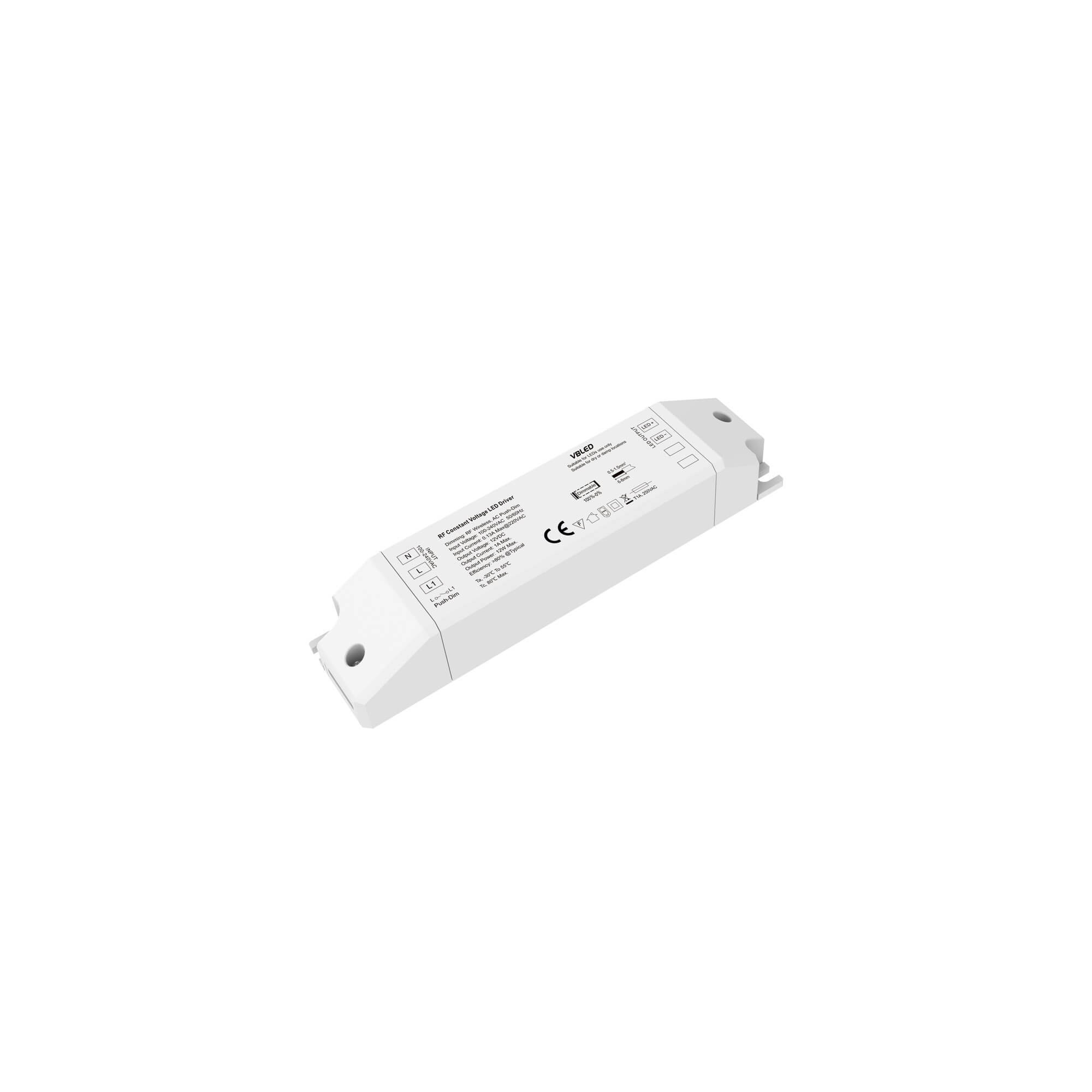 "Inatus" Radio LED Fuente de alimentación Tensión constante / 12V CC / 12W "Inatus" Radio LED Fuente de alimentación Tensión constante / 12V CC / 12W