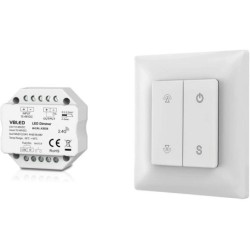 "Inatus" KIT RF wall remote control KIT incl. 12-24V DC dimmer "Inatus" KIT RF wall remote control KIT incl. 12-24V DC dimmer