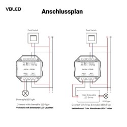 Radiocontrollore ZigBee 230V interruttore dimmerabile da incasso con telecomando 2.4G Radiocontrollore ZigBee 230V interruttore dimmerabile da incasso con telecomando 2.4G