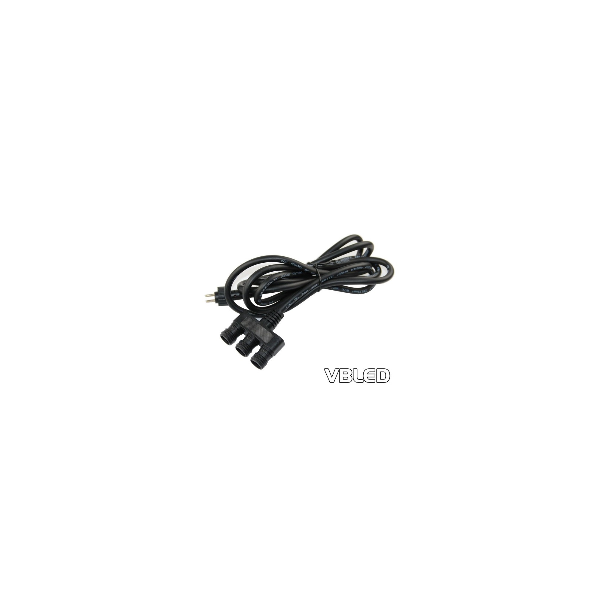 Cable de distribución Gartus de 3 vías 12 V para exteriores Cable de distribución Gartus de 3 vías 12 V para exteriores
