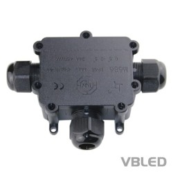 3-fach Kabel-Verbindungsbox inkl. Schnellverbinder IP66