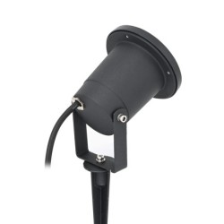 Ensemble de projecteurs de jardin 12V AC IP65 avec ampoule 5W blanc chaud et bloc d'alimentation Ensemble de projecteurs de jardin 12V AC IP65 avec ampoule 5W blanc chaud et bloc d'alimentation