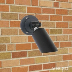 VBLED LED garden spotlight "Werios" 230V AC (with mounting plate) (bulb replaceable) VBLED LED garden spotlight "Werios" 230V AC (with mounting plate) (bulb replaceable)
