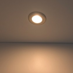 LED-Schrank-Küchen-Unterbau-Leuchte, Edelstahl gebürstet, 12V, 3.5W, warm weiß LED-Schrank-Küchen-Unterbau-Leuchte, Edelstahl gebürstet, 12V, 3.5W, warm weiß