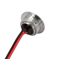 LED Mini LED-Bad-Einbauleuchte 3er KIT, rostfreier Edelstahl, IP67 wassergeschütz LED Mini LED-Bad-Einbauleuchte 3er KIT, rostfreier Edelstahl, IP67 wassergeschütz