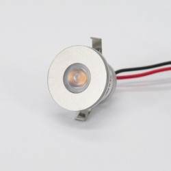 1W VBLED LED Mini Einbauspot "ALDYNE" Seitenstrahlend Minispot - 12VDC - IP65 - 3000K 1W VBLED LED Mini Einbauspot "ALDYNE" Seitenstrahlend Minispot - 12VDC - IP65 - 3000K