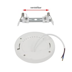 Universal LED Panel Surface Mount/Remount Round Extra Flat 6.5W 3000K 420lm Universal LED Panel Surface Mount/Remount Round Extra Flat 6.5W 3000K 420lm