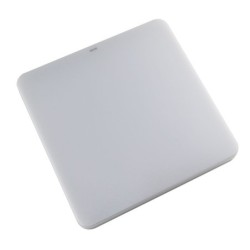 LED Deckenleuchte aus Aluminium mit opalem Lichtaustritt 28W -Eckig Quadrat LED Deckenleuchte aus Aluminium mit opalem Lichtaustritt 28W -Eckig Quadrat