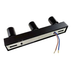 LED 3x1W warm white surface-mounted ceiling spot Rotating & swivelling LED 3x1W warm white surface-mounted ceiling spot Rotating & swivelling