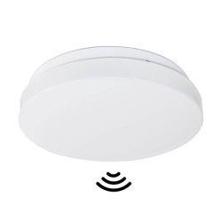 LED plafondlamp "Assem" met radar bewegingsmelder binnen 15W 3000K LED plafondlamp "Assem" met radar bewegingsmelder binnen 15W 3000K