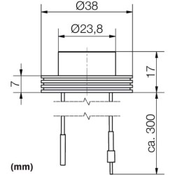 3er KIT  - 1W LED Aufbaustrahler "CYLINDRO" Decke 12VDC 3000K 3er KIT  - 1W LED Aufbaustrahler "CYLINDRO" Decke 12VDC 3000K