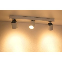 Plafoniera LED Lampada da soffitto, 3 luci Rotante e orientabile 5W GU10 230V Plafoniera LED Lampada da soffitto, 3 luci Rotante e orientabile 5W GU10 230V