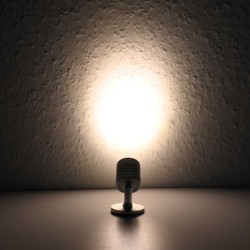 JUEGO de 4 apliques/plafones LED "ESKINAR" de superficie 3000K 3W JUEGO de 4 apliques/plafones LED "ESKINAR" de superficie 3000K 3W