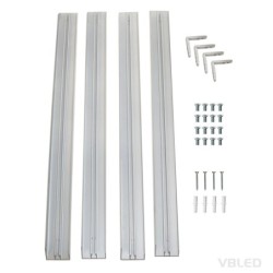 Opbouwframe voor LED-paneel (62 cm x 62 cm) Snelle en eenvoudige montage