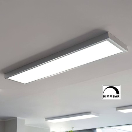 LED paneel (295x1195x8mm) KIT dimbaar incl. opbouwframe 36W 4000K Neutraal wit