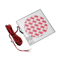 Set di 3 LED Panel mini ultra piatti 3,5W 3000K con alimentatore radio LED e telecomando Set di 3 LED Panel mini ultra piatti 3,5W 3000K con alimentatore radio LED e telecomando