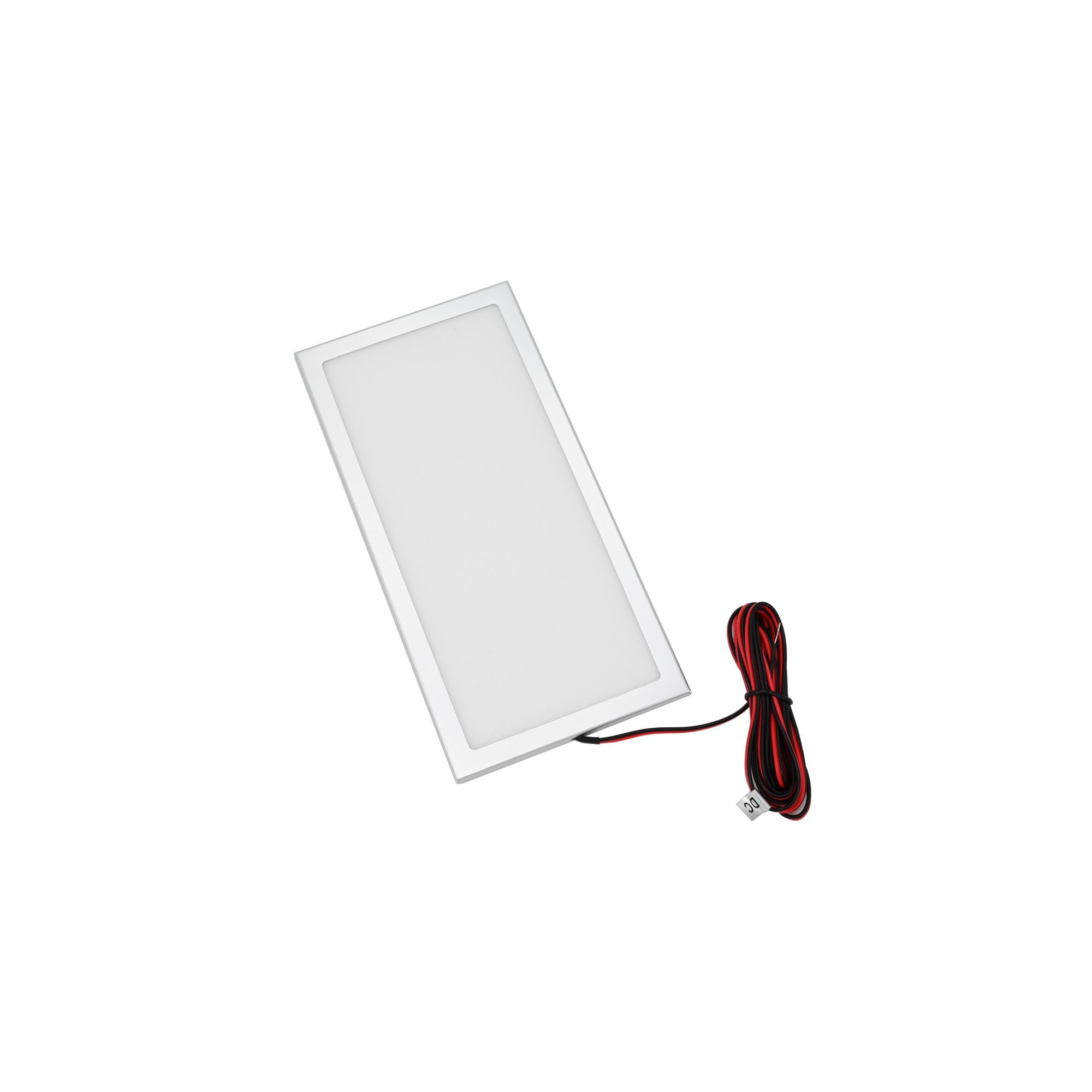 Mini LED panel under-cabinet luminaire 12VDC / 7.5W / 100x200x5mm Mini LED panel under-cabinet luminaire 12VDC / 7.5W / 100x200x5mm