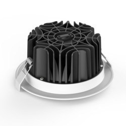 LED Einbaudownlight "Reflecto" - 13W 3000K IP54 Dimmbar 230VAC LED Einbaudownlight "Reflecto" - 13W 3000K IP54 Dimmbar 230VAC