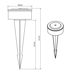 Gartus Dämmerungsschalter Max 54W für 12V Gartenbeleuchtung Gartus Dämmerungsschalter Max 54W für 12V Gartenbeleuchtung