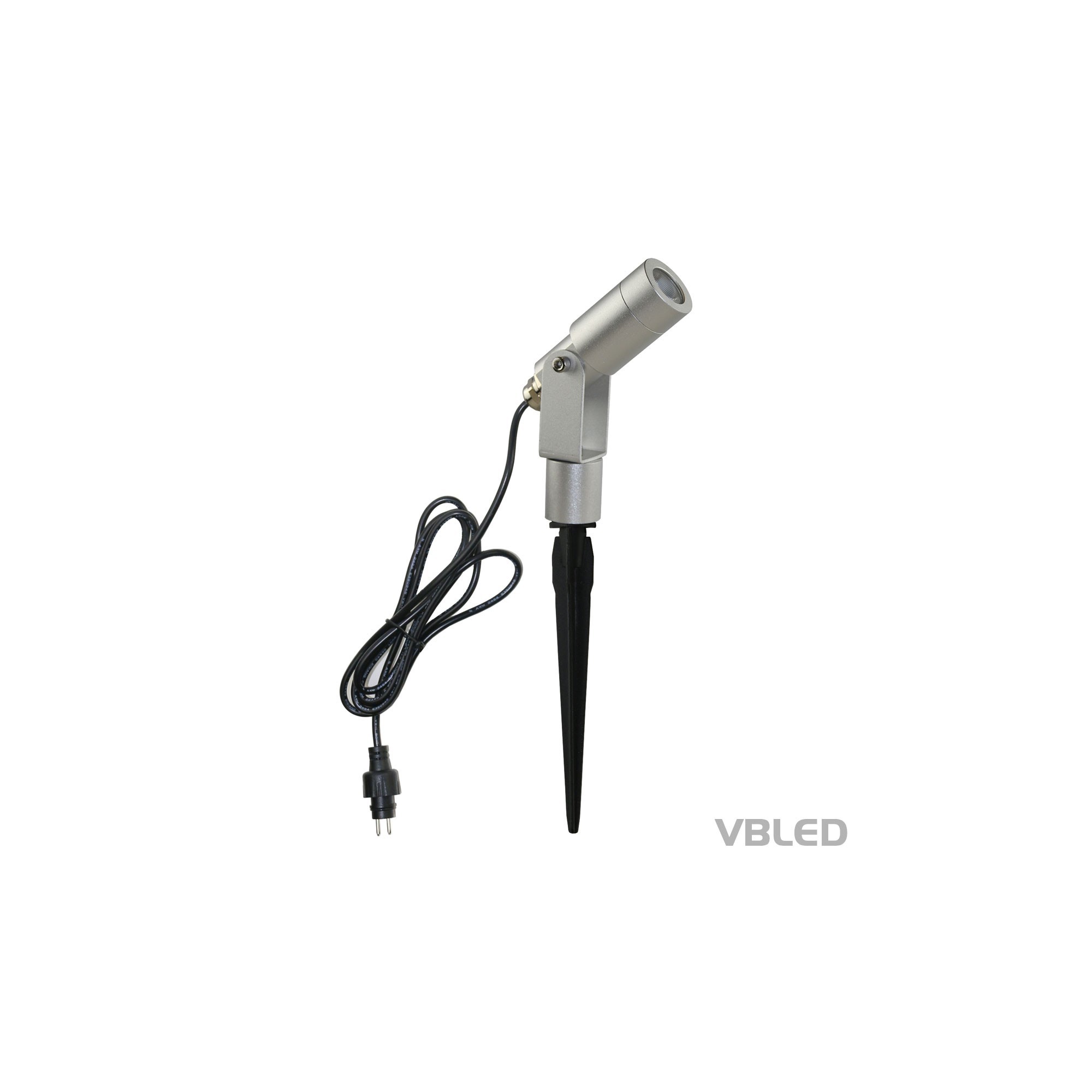 Spot LED de jardin "Flavius" 3W 4000K 12V Argent Spot LED de jardin "Flavius" 3W 4000K 12V Argent