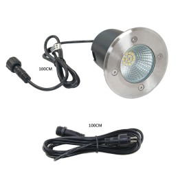 Spot encastré de sol LED "Mutantur" pour l'extérieur 3000K Gradation à 3 niveaux 1W, 3W, 6W avec technologie EZDIM Spot encastré de sol LED "Mutantur" pour l'extérieur 3000K Gradation à 3 niveaux 1W, 3W, 6W avec technologie EZDIM