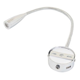 Premium LED wall, bed and reading lamp with gooseneck and USB connection Premium LED wall, bed and reading lamp with gooseneck and USB connection