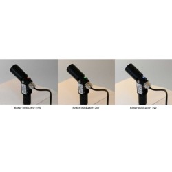 Set van 3 LED tuinspots "Flavius" 3000K 3-traps dimmer 1W, 2W, 3W Set van 3 LED tuinspots "Flavius" 3000K 3-traps dimmer 1W, 2W, 3W