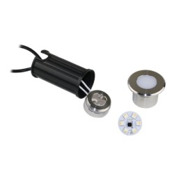 GARTUS LED recessed floor luminaire "Callis" RGB+warm white 1W 12V AC/DC (replaceable lamp) GARTUS LED recessed floor luminaire "Callis" RGB+warm white 1W 12V AC/DC (replaceable lamp)