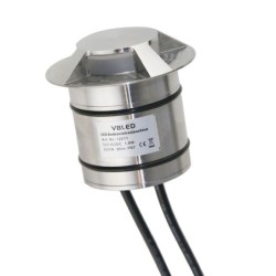 1.8W "Callula" WW 12V luminaire encastré dans le sol 1.8W "Callula" WW 12V luminaire encastré dans le sol