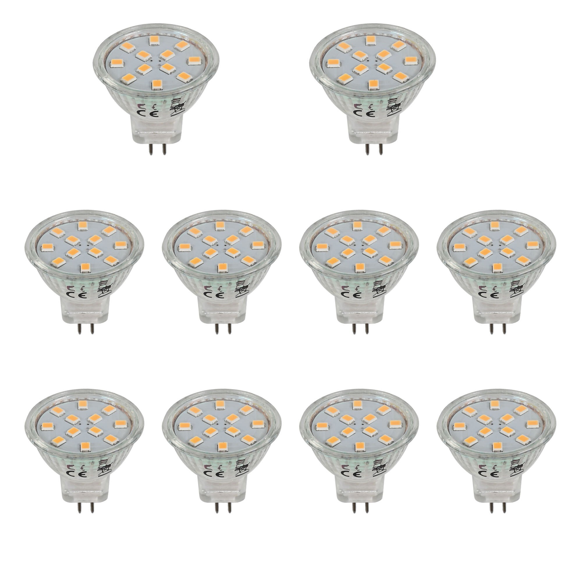 10PCS Kit of LED Bulb - MR11/GU4 - 2W - Dimmable 10PCS Kit of LED Bulb - MR11/GU4 - 2W - Dimmable