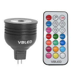 RGB+WW Illuminant Dimmable with IR Remote Control- MR16/GU5.3 -3000K 7W RGB+WW Illuminant Dimmable with IR Remote Control- MR16/GU5.3 -3000K 7W