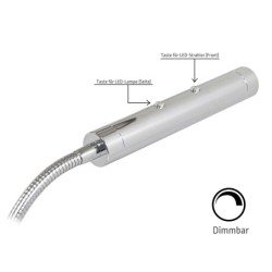 LED bureaulamp leeslamp twee vlammen met usb lader LED bureaulamp leeslamp twee vlammen met usb lader